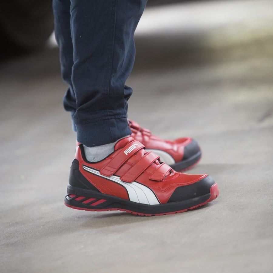 PUMA プーマ 安全靴 Rider 2.0 Red Low ローカット セーフティ