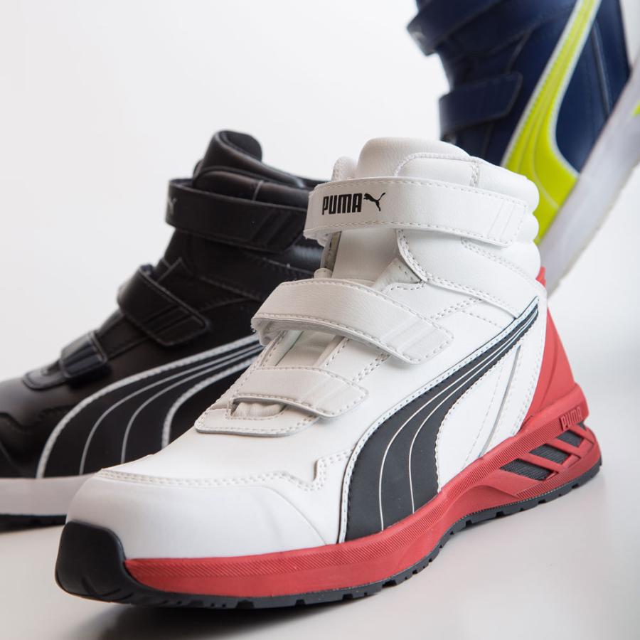 PUMA（プーマ） 安全靴 Rider 2.0 Red Mid ミドルカット セーフティ