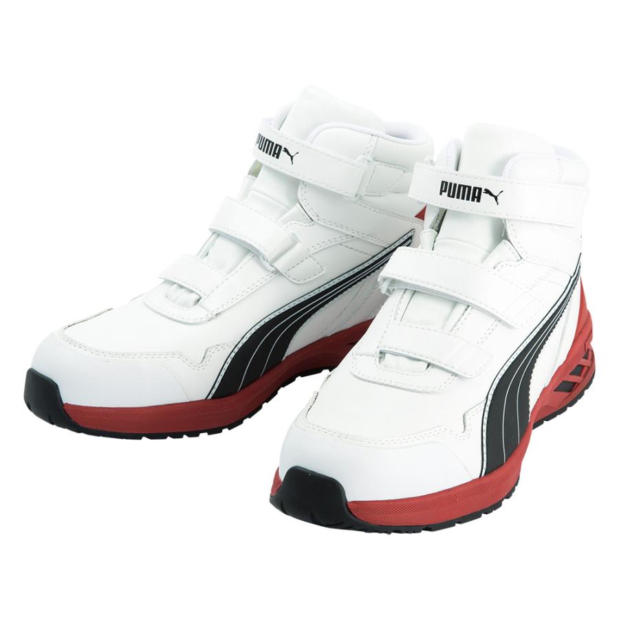 PUMA（プーマ） 安全靴 Rider 2.0 White Mid ミドルカット セーフティ