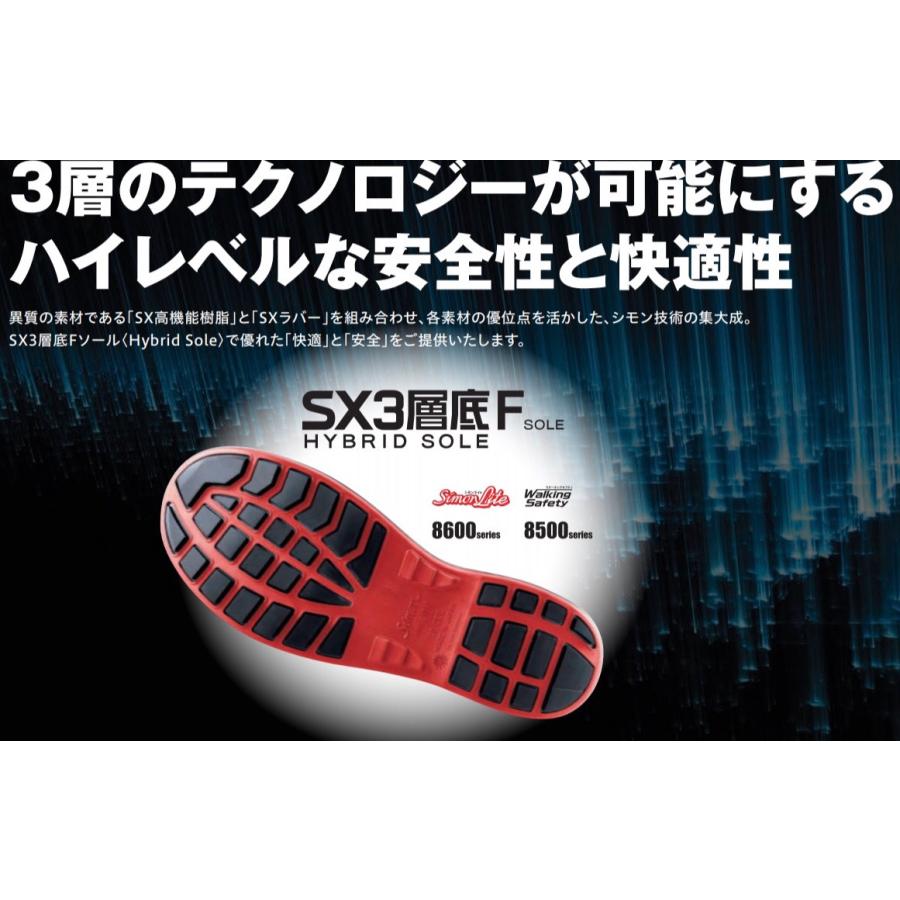 シモン SL11 SIMON SimonLite シモンライト JIS規格 本革 安全靴 革製S