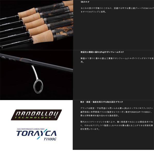 ティモン T-コネクション エリア TCA-S60UL-E 6.0ft.(1.83m) 2ピース