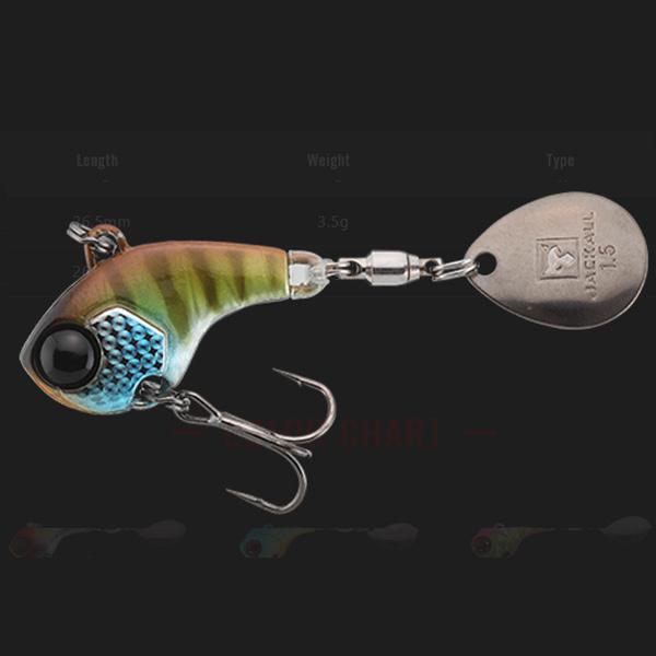 ジャッカル デラクーファイン 5g 26.5mm シンキング #ギルストライプ
