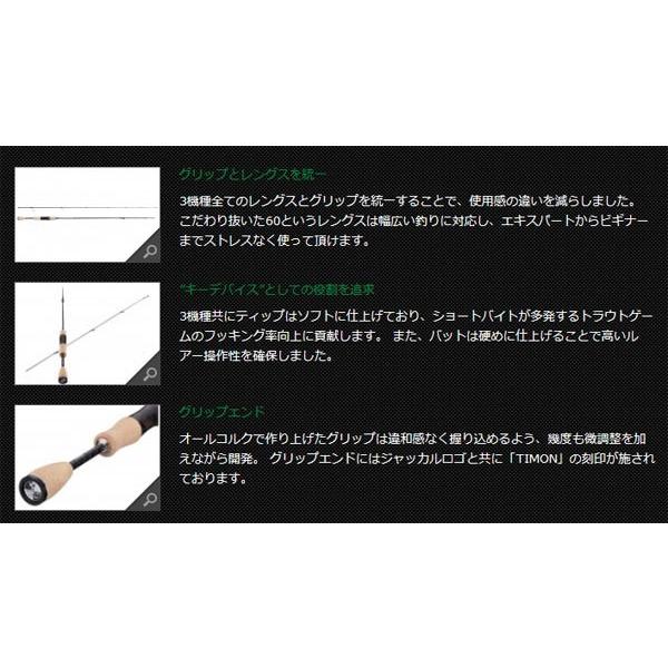 【美品】Tコネクション　TCS-60L JACKALL ○ティモン T-CONNECTION ティーコネクション TCS-60L