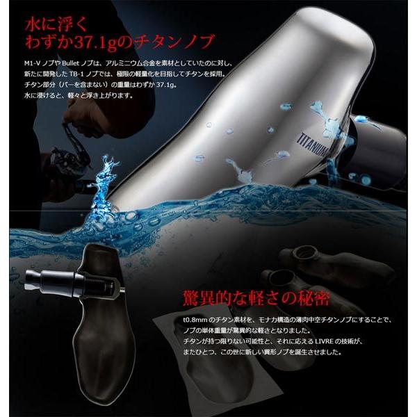 リブレ TB-1 シマノC用 47.4g #ブラウン(IP)&ブラック 【送料無料