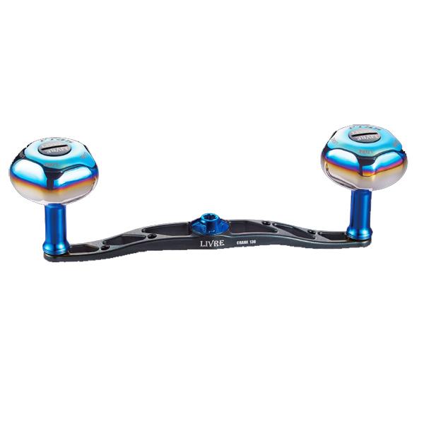 リブレ クランク130 ※センターナット無し 50.2g #ガンメタ/ブルー 【送料無料】【お取り寄せ商品】