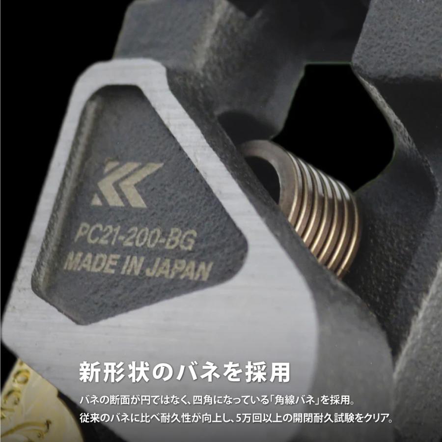 KUROKIN フジ矢 黒金 鍛造ハンディクリッパー ワイヤーカッター KUROKIN フジ矢 黒金 鍛造ハンディクリッパー ワイヤーカッター