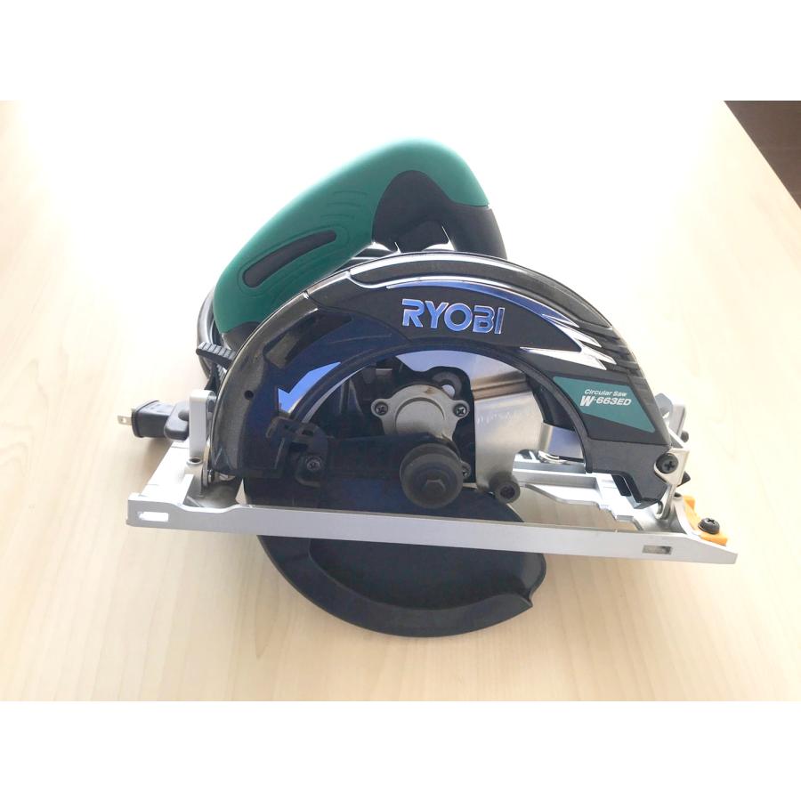 未使用品】リョービ W573ED 147mm電子マルノコ 最大切込深さ57mm  