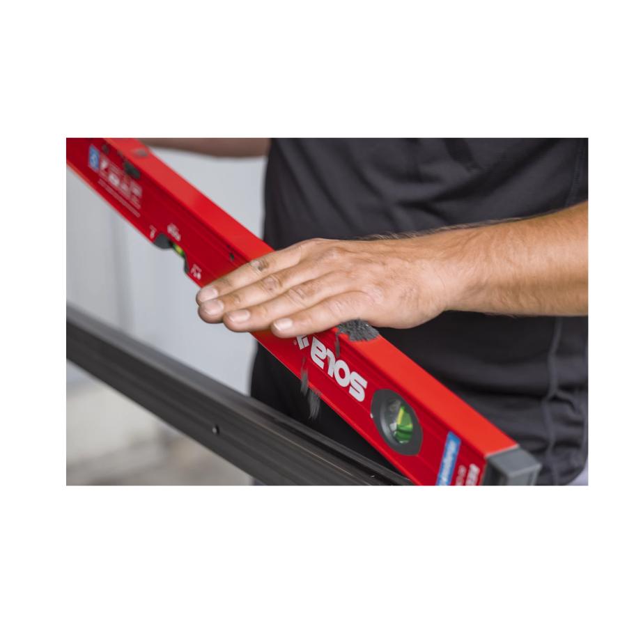 SOLA アルミボックスレベル RedM 3 80 800mm 水平器 ソラ SOLA アルミボックスレベル RedM 3 80 800mm 水平器 ソラ