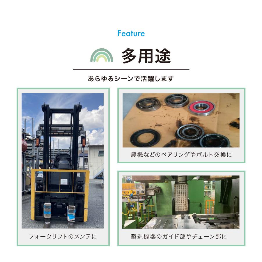 ヤナセ製油 高性能防錆潤滑ペーストスプレー モリシード 内容量：420ml