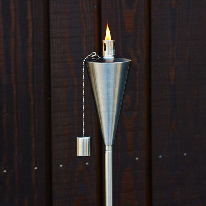 ガーデントーチ ポータブル 松明 たいまつ トーチ ライト 照明 オイルトーチ 炎 組み立て式 a+design |  | 04