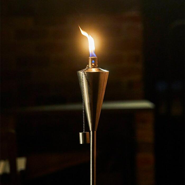 ガーデントーチ ポータブル 松明 たいまつ トーチ ライト 照明 オイルトーチ 炎 組み立て式 a+design |  | 07