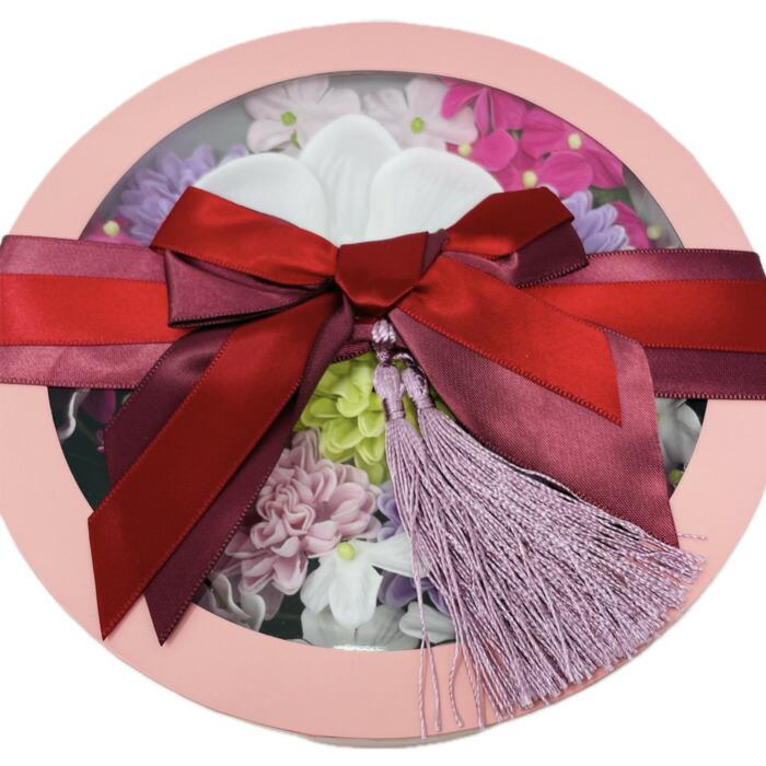 入浴剤 花の形のバスフレグランス 和バスフレ BOX-MIYABI-L喜 プレゼントギフト 可愛い贈り物 記念日 ソープフラワー |  | 11