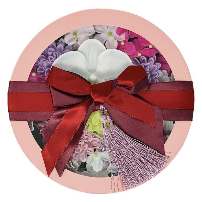 入浴剤 花の形のバスフレグランス 和バスフレ BOX-MIYABI-L喜 プレゼントギフト 可愛い贈り物 記念日 ソープフラワー |  | 09