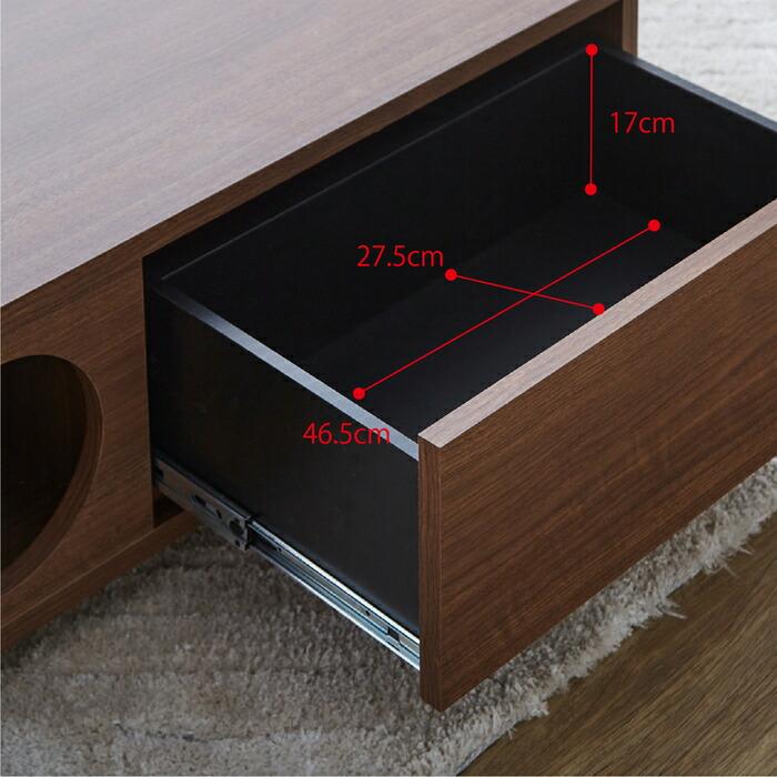 センターテーブルキャット ワンちゃん・ネコちゃんの秘密基地 引出し付き 犬 猫 国産品 |  | 05