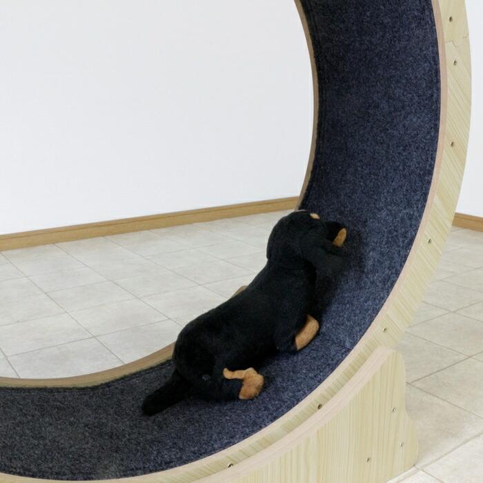 犬猫用ホイール 大回転おもちゃ ストレス解消回転ホイール W91×D34.5×H98cm dc-wheel |  | 11
