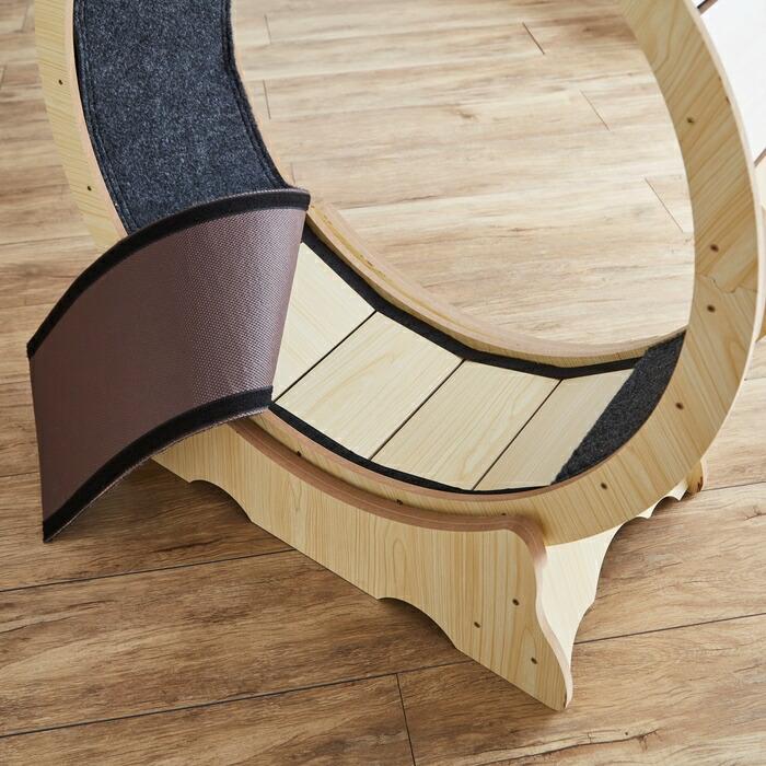 犬猫用ホイール 大回転おもちゃ ストレス解消回転ホイール W91×D34.5×H98cm dc-wheel |  | 08