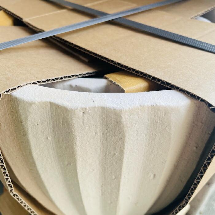 テラコッタ植木鉢 3鉢セット 10号 8号 6号 底穴あり イーシリーズ E-36W 白土焼付 おしゃれ 素焼き鉢 大型 屋外 |  | 04