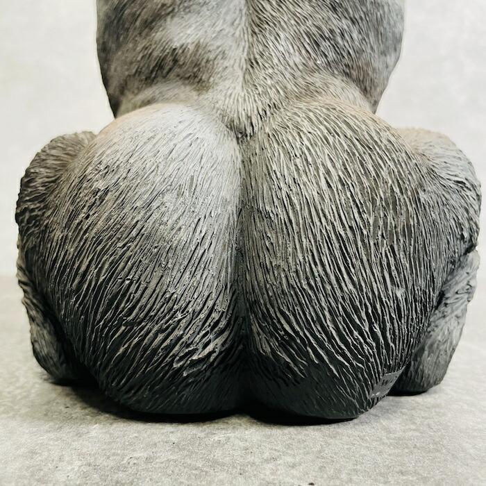 かわいい 置物 シンプル黒ゴリラ 動物 おしゃれ 玄関 贈り物 可愛い インテリア ガーデンオーナメント |  | 04