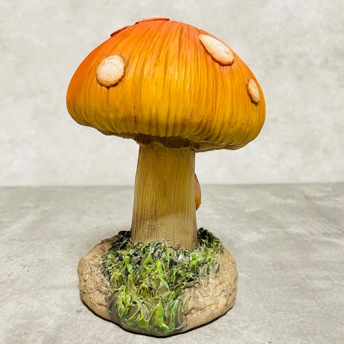 不思議なキノコの置物 高さ14.8cm ダブル 玄関 おしゃれ 贈り物 リアル インテリア 雑貨 ガーデン 玄関先 卓上 雑貨 |  | 03
