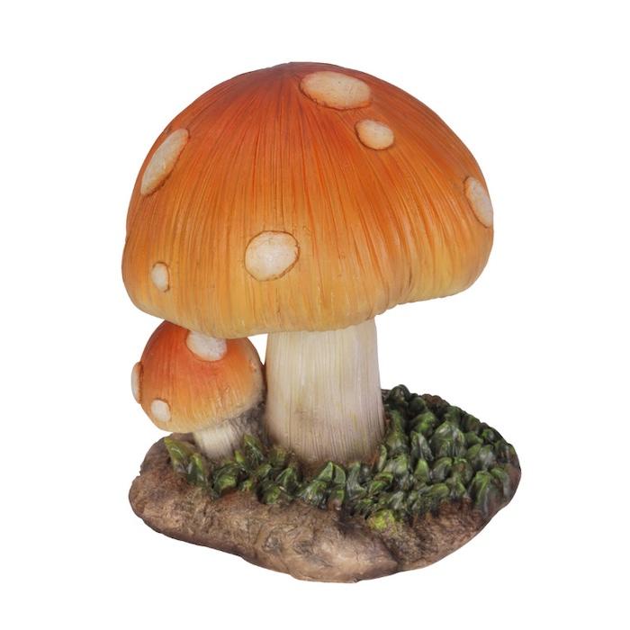 不思議なキノコの置物 高さ14.8cm ダブル 玄関 おしゃれ 贈り物 リアル インテリア 雑貨 ガーデン 玄関先 卓上 雑貨 |  | 07