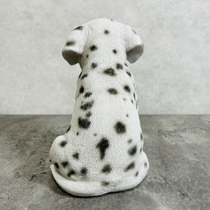 かわいい 犬 置物 お座り ダルメシアン 動物 おしゃれ 玄関 贈り物 可愛い インテリア ガーデンオーナメント |  | 03