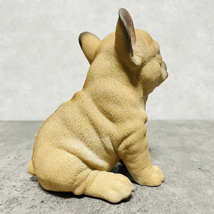 かわいい 犬 置物 フレンチ・ブルドッグ 見つめるイヌ 玄関 動物 おしゃれ インテリア トイレ 贈り物 可愛い リアル |  | 04