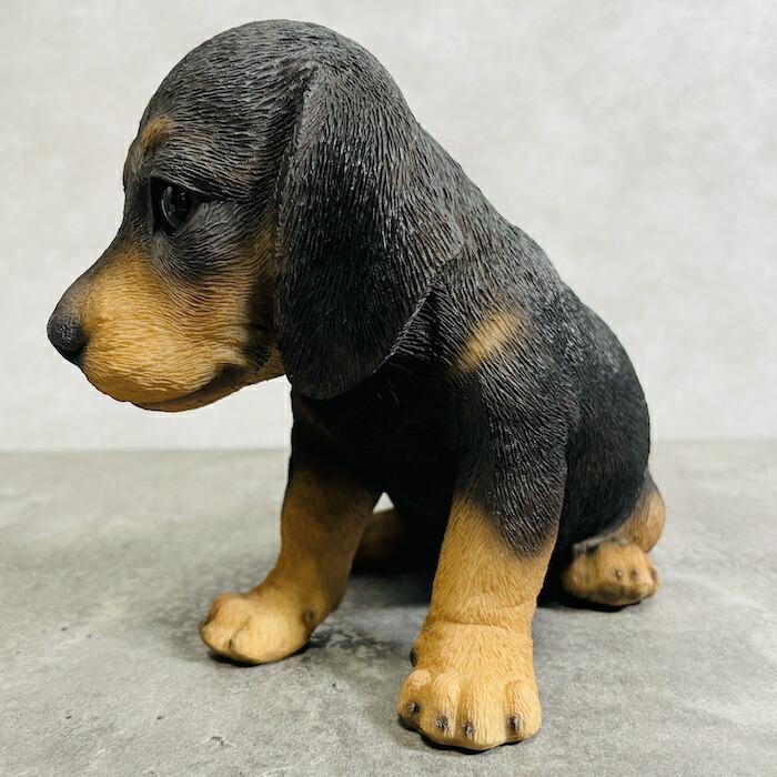 かわいい 犬 置物 ミニチュアダックスフンド 動物 おしゃれ 玄関 贈り物 可愛い インテリア ガーデンオーナメント |  | 02