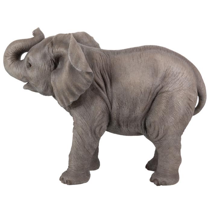 置物 鼻を上げるゾウ 象 特大 高さ68cm おしゃれ 大きい 玄関