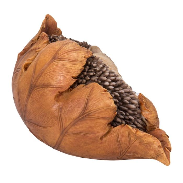 かわいい 置物 葉っぱに包まるハリネズミ 動物 おしゃれ 玄関 インテリア ガーデンオーナメント 庭 |  | 02