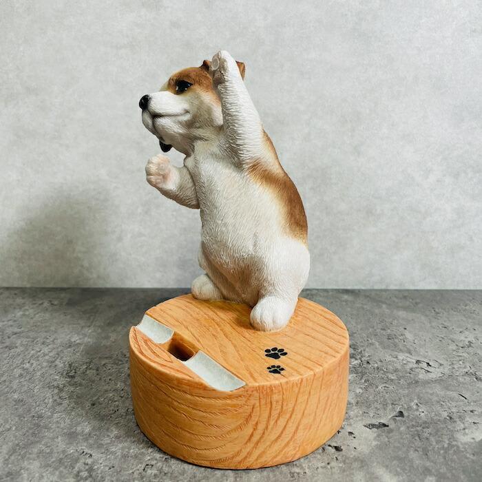 スマホスタンド ジャックラッセル 犬 卓上 アニマル プレゼントギフト 置物 可愛い おしゃれ 動物 ホルダー 写真立て |  | 04