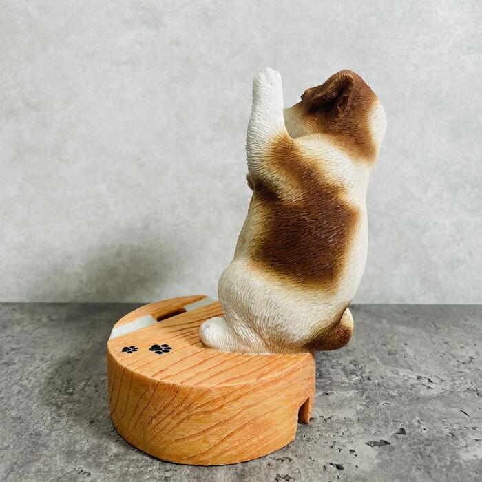 スマホスタンド ジャックラッセル 犬 卓上 アニマル プレゼントギフト 置物 可愛い おしゃれ 動物 ホルダー 写真立て |  | 05