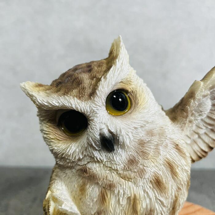 スマホスタンド ミミズク フクロウ 卓上 アニマル プレゼントギフト 置物 可愛い おしゃれ 動物 ホルダー 写真立て 玄関 |  | 04