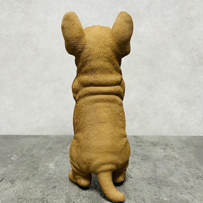 かわいい 犬 置物 フレンチブルドッグの置物 おねだりポーズ 贈り物 おしゃれ 動物 玄関 トイレ 可愛い リアル インテリア |  | 05