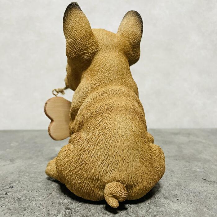 かわいい 犬 置物 ウェルカムボード フレンチブルドッグ 玄関 おしゃれ 動物 可愛い リアル インテリア ガーデンオーナメント |  | 03