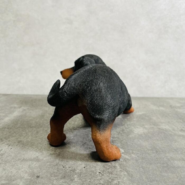 かわいい 犬 置物 じゃれる ミニチュアダックスフンド 動物 おしゃれ 玄関 贈り物 可愛い インテリア ガーデンオーナメント |  | 05