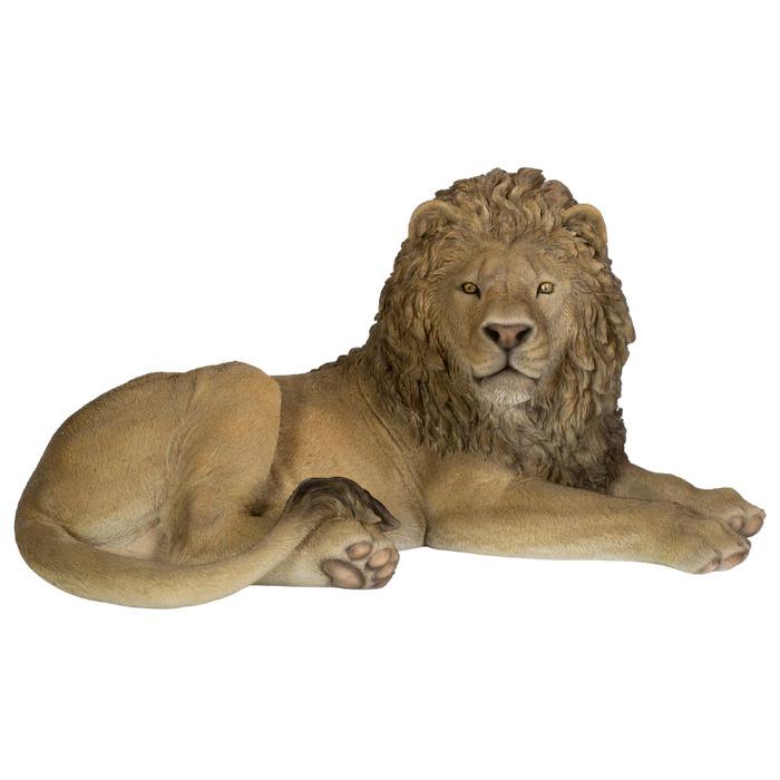 置物 横たわるライオン 高さ25cm woobia 動物 おしゃれ 大きい 玄関インテリア 庭 ガーデン かわいいオブジェ 北欧 リアル 大型 面白い ウービア |  | 02