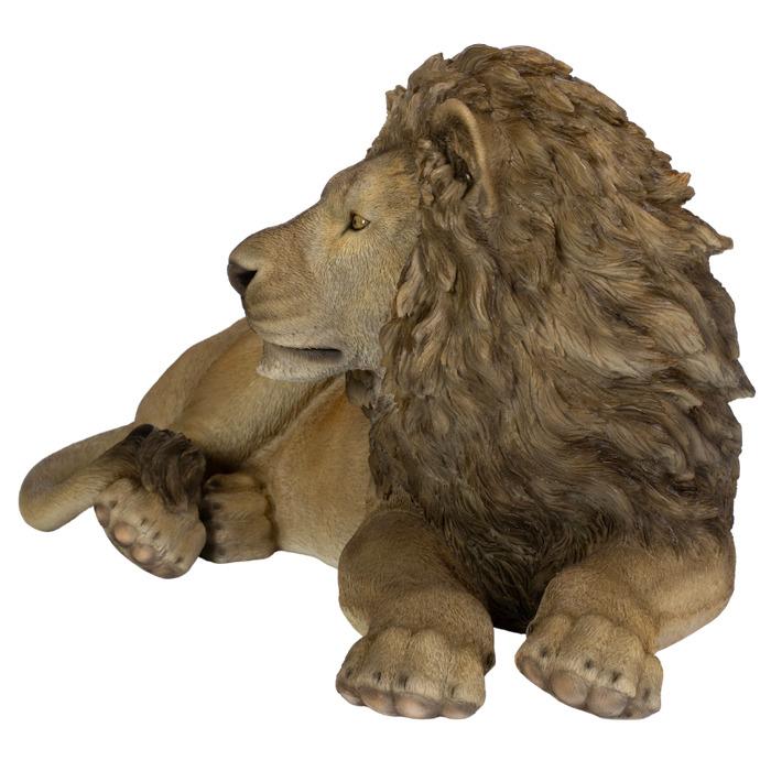 置物 横たわるライオン 高さ25cm woobia 動物 おしゃれ 大きい 玄関インテリア 庭 ガーデン かわいいオブジェ 北欧 リアル 大型 面白い ウービア |  | 04