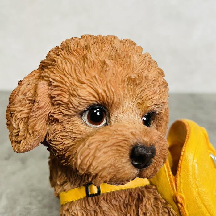 かわいい 犬 置物 リュックを背負う トイプードル貯金箱 動物 おしゃれ 玄関 贈り物 可愛い インテリア ガーデンオーナメント |  | 05