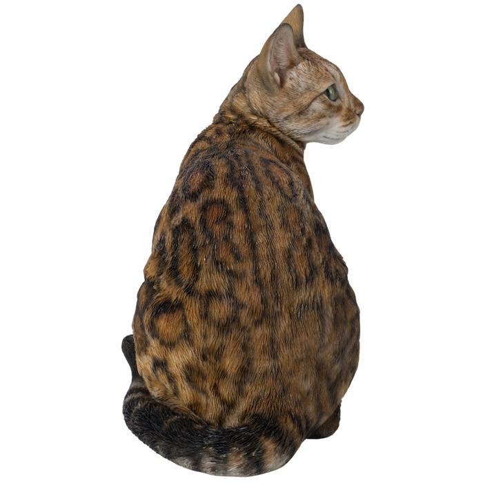 置物 ベンガル猫 ネコ 高さ30cm おしゃれ 大きい 玄関 インテリア 庭 ガーデン かわいい オブジェ 北欧 リアル 大型 面白い ウービア |  | 05