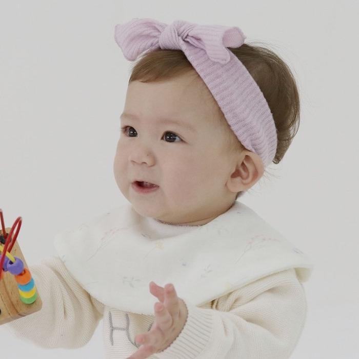 10色から選べる リブヘアバンド かわいいベビーギフト Lien de famille  おしゃれで可愛いプレゼント | lien de famille | 11
