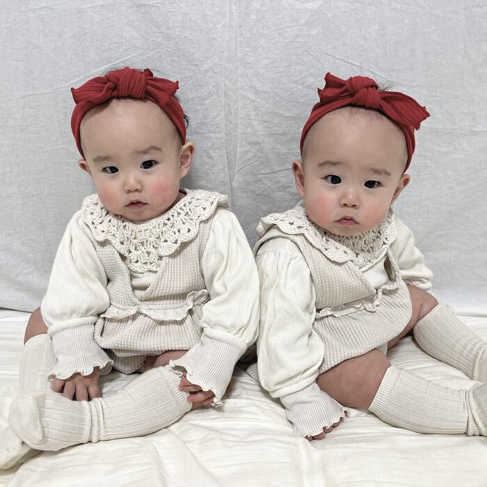 10色から選べる リブヘアバンド かわいいベビーギフト Lien de famille  おしゃれで可愛いプレゼント | lien de famille | 16