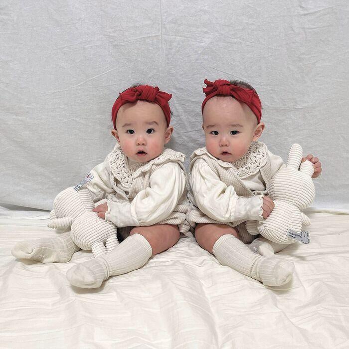 10色から選べる リブヘアバンド かわいいベビーギフト Lien de famille  おしゃれで可愛いプレゼント | lien de famille | 17