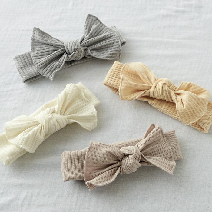 10色から選べる リブヘアバンド かわいいベビーギフト Lien de famille  おしゃれで可愛いプレゼント | lien de famille | 18