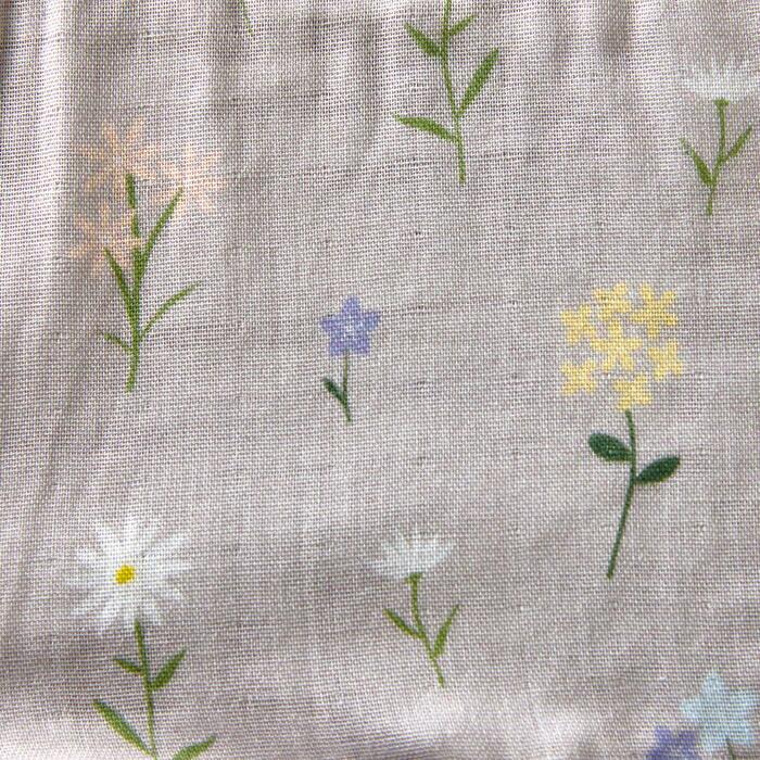 3色から選べる ベビーギフト 3点セット スタイ ヘアバンド ブルマ はなことばシリーズ Lien de famille  おしゃれで可愛いプレゼント | lien de famille | 05