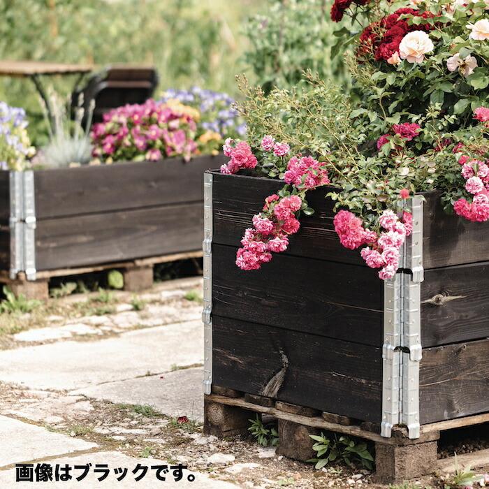 UPYARD ガーデンボックス 800×600 ブラック 黒 garden boxes 花壇 プランター 家庭菜園 野菜 レイズドベッド |  | 06