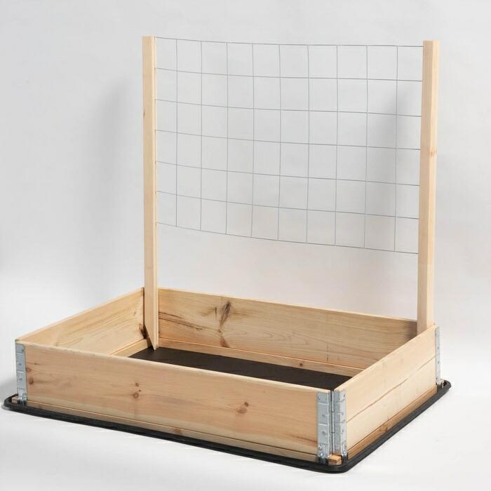 ガーデンボックスW1200専用 トレリスセット garden boxes 花壇 プランター 家庭菜園 野菜 |  | 02