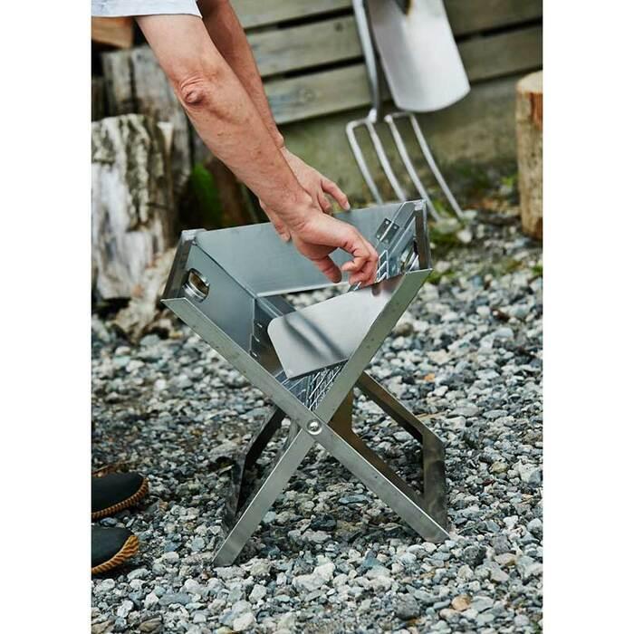 バーベキューコンロ グリル ノートブックSS 折りたたみ式 ポータブル a+design おしゃれ BBQ 焚き火 アウトドア レジャー お庭キャンプ |  | 04
