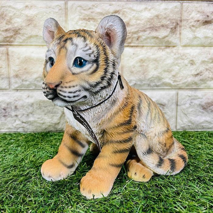 置物 トラ フィギュア チャイルドタイガー オブジェ 子虎 ヴィンテージ