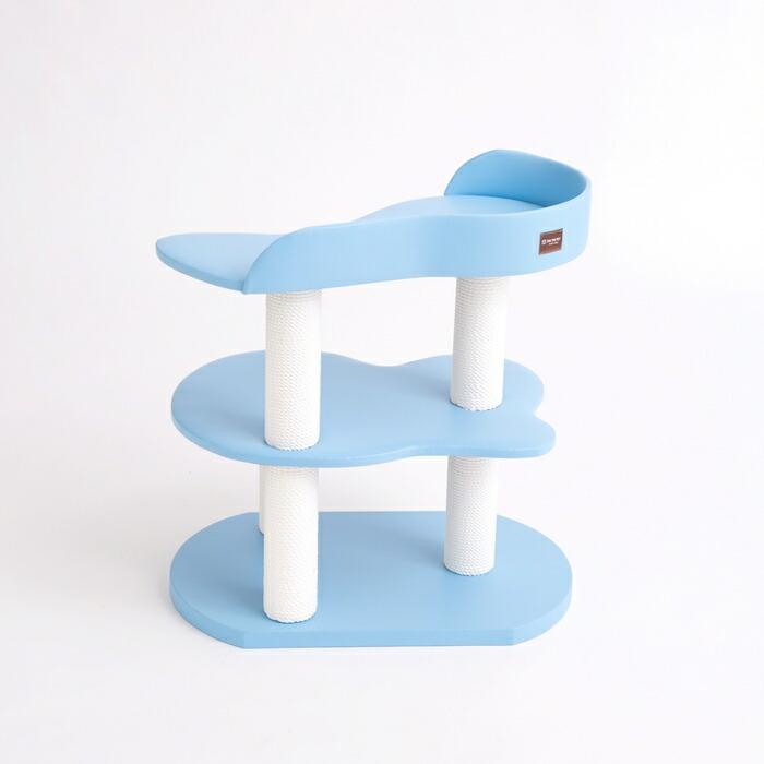 9色から選べる！ 国産ミニキャットタワー 猫用アイテム 猫タワー 幅60×奥行36.5×高さ60cm te-small-a |  | 05