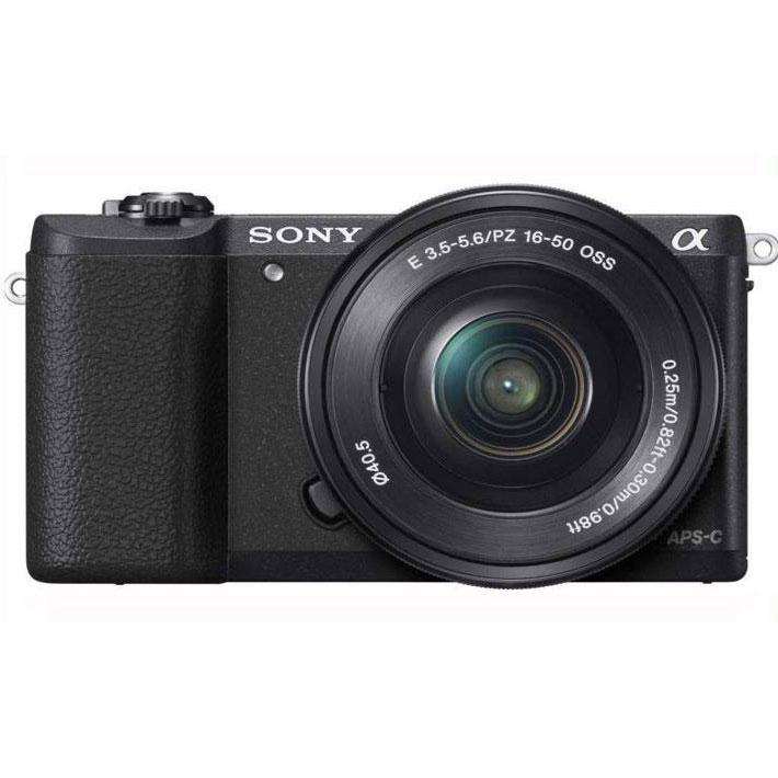 ミラーレス一眼レフカメラ 初心者 SONY α5100 パワーズームレンズキット 整備 センサークリーニング【中古】【送料無料】 :1121